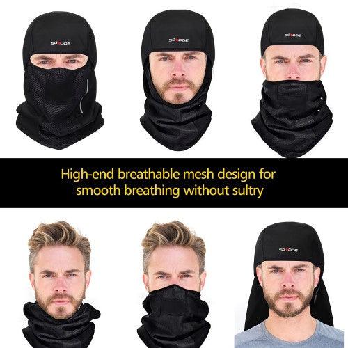 SGODDE Unisex Ski Mask, Balaclava Face Mask with Water Resistant and Windproof Fabric for Men, Women, Skiing, Cycling, Outdoor Winter Activities - Toytexx SGODDE Unisex Ski Mask, Balaclava Face Mask with Water Resistant and Windproof Fabric for Men, Women, Skiing, Cycling, Outdoor Winter Activities - Toytexx